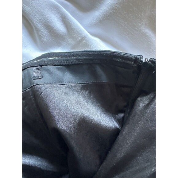 White House Black Market Blossom Floral 100% Silk Strapless Dress Sz 12 - Picture 7 of 9